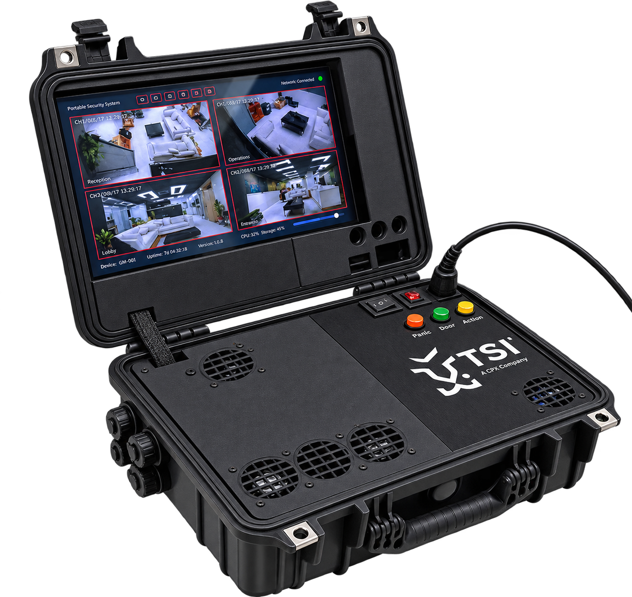 TSI GUARDIAN portable security system